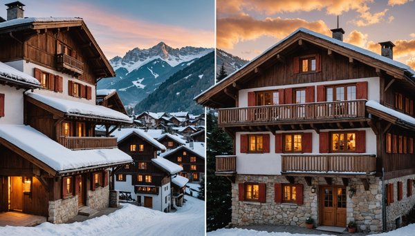 Location de chalet à megève : comment choisir entre rochebrune et le centre ?